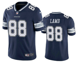 Men's Dallas Cowboys #88 CeeDee Lamb Navy Blue 2020 NEW Vapor Untouchable Stitched NFL Nike Limited Jersey