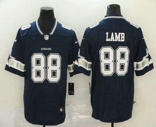 Men's Dallas Cowboys #88 CeeDee Lamb Navy Blue 2020 NEW Vapor Untouchable Stitched NFL Nike Limited Jersey