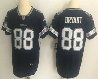 Men's Dallas Cowboys #88 Dez Bryant Navy Blue 2017 Vapor Untouchable Stitched NFL Nike Elite Jersey