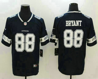 Men's Dallas Cowboys #88 Dez Bryant Navy Blue 2017 Vapor Untouchable Stitched NFL Nike Limited Jersey