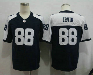 Men's Dallas Cowboys #88 Michael Irvin Blue Thanksgiving 2018 Vapor Untouchable Stitched NFL Nike Limited Jersey