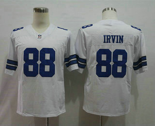 Men's Dallas Cowboys #88 Michael Irvin White 2017 Vapor Untouchable Stitched NFL Nike Limited Jersey