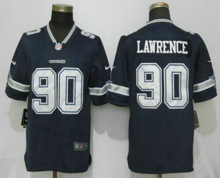 Men's Dallas Cowboys #90 Demarcus Lawrence Navy Blue 2017 Vapor Untouchable Stitched NFL Nike Limited Jersey