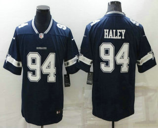 Men's Dallas Cowboys #94 Charles Haley Blue 2021 Vapor Untouchable Stitched NFL Nike Limited Jersey