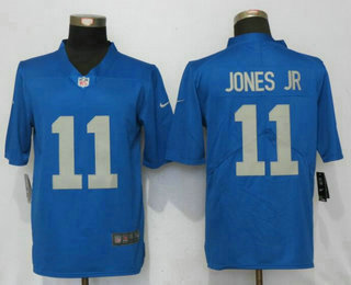 Men's Detroit Lions #11 Marvin Jones Jr Royal Blue Alternate 2017 Vapor Untouchable Stitched NFL Nike Limited Jersey