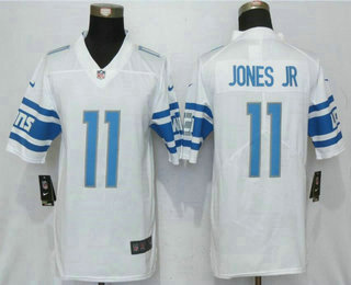 Men's Detroit Lions #11 Marvin Jones Jr White 2017 Vapor Untouchable Stitched NFL Nike Limited Jerse