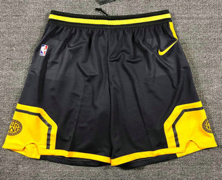 Men's Golden State Warriors Navy Blue 2019 City Edition NBA Swingman Shorts