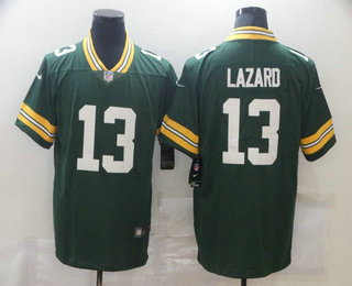 Men's Green Bay Packers #13 Allen Lazard Green 2020 Vapor Untouchable Stitched NFL Nike Limited Jersey