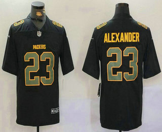 Men's Green Bay Packers #23 Jaire Alexander Limited Black Fashion Vapor Jersey