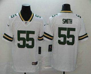 Men's Green Bay Packers #55 Za'Darius Smith White 2017 Vapor Untouchable Stitched NFL Nike Limited Jersey