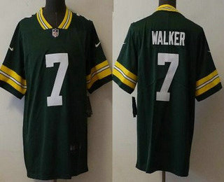 Men's Green Bay Packers #7 Quay Walker Green 2021 Vapor Untouchable Stitched NFL Nike Limited Jersey