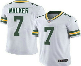 Men's Green Bay Packers #7 Quay Walker White 2021 Vapor Untouchable Stitched NFL Nike Limited Jersey