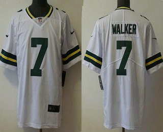 Men's Green Bay Packers #7 Quay Walker White 2021 Vapor Untouchable Stitched NFL Nike Limited Jersey