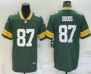 Men's Green Bay Packers #87 Romeo Doubs Green 2022 Vapor Untouchable Stitched NFL Nike Limited Jersey