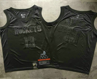 Men's Houston Rockets #13 James Harden MVP Black 2019 Nike AU Stitched NBA Jersey