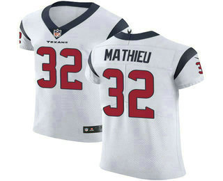 Men's Houston Texans #32 Tyrann Mathieu White 2018 Vapor Untouchable Stitched NFL Nike Elite Jersey