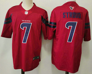 Men's Houston Texans #7 CJ Stroud Limited Red 2024 Vapor Jersey