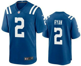 Men's Indianapolis Colts #2 Matt Ryan Limited Blue Vapor Jersey