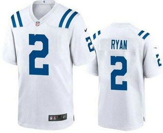 Men's Indianapolis Colts #2 Matt Ryan Limited White Vapor Jersey