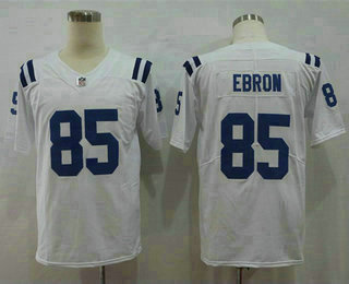 Men's Indianapolis Colts #85 Eric Ebron White 2017 Vapor Untouchable Stitched NFL Nike Limited Jersey