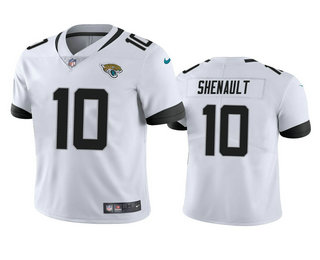 Men's Jacksonville Jaguars #10 Laviska Shenault White 2020 NFL Draft Vapor Limited Jersey