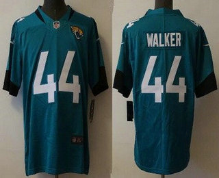 Men's Jacksonville Jaguars #44 Travon Walker 2022 Green Vapor Untouchable Limited Stitched Jersey