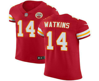 Men's Kansas City Chiefs #14 Sammy Watkins Red 2018 Vapor Untouchable Stitched NFL Nike Elite Jersey