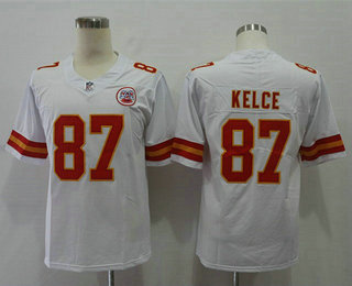 Men's Kansas City Chiefs #87 Travis Kelce Red 2017 Vapor Untouchable Stitched NFL Nike Limited Jersey