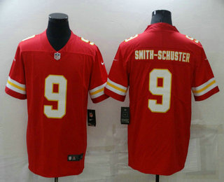 Men's Kansas City Chiefs #9 JuJu Smith-Schuster Red 2022 Vapor Untouchable Stitched NFL Nike Limited Jersey