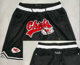 Men's Kansas City Chiefs Black Just Don Shorts