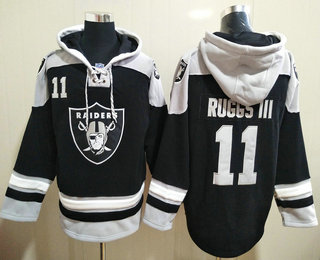 Men's Las Vegas Raiders #11 Henry Ruggs III Black Team Color 2014 NFL Hoodie