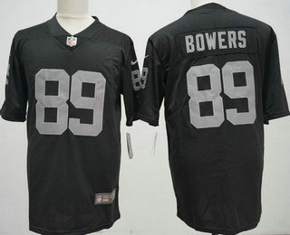 Men's Las Vegas Raiders #89 Brock Bowers Limited Black Vapor Jersey