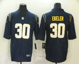 Men's Los Angeles Chargers #30 Austin Ekeler Navy Blue 2020 NEW Vapor Untouchable Stitched NFL Nike Limited Jersey