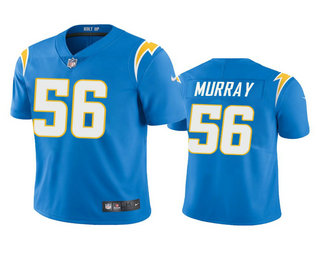 Men's Los Angeles Chargers Kenneth #56 Murray Powder Blue 2020 NFL Draft Vapor Limited Jersey