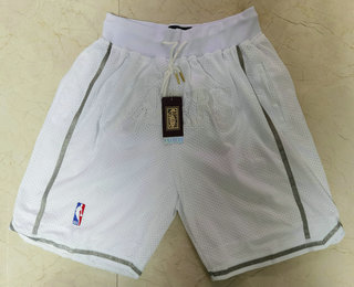 Men's Los Angeles Lakers Whit MVP Just Don Swingman Throwback Shorts