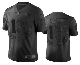 Men's Los Angeles Rams #13 Kurt Warner  Nike Black NFL MVP Limited Edition Jersey