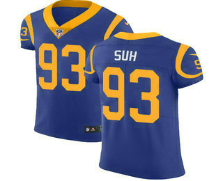 Men's Los Angeles Rams #93 Ndamukong Suh Royal Blue Alternate 2018 Vapor Untouchable Stitched NFL Nike Elite Jersey