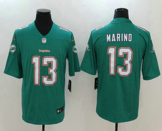 Men's Miami Dolphins #13 Dan Marino Green 2020 Vapor Untouchable Stitched NFL Nike Limited Jersey