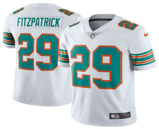 Men's Miami Dolphins #29 Minkah Fitzpatrick NEW White 2019 Vapor Untouchable Stitched NFL Nike Limited Jersey