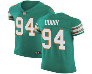 Men's Miami Dolphins #94 Robert Quinn Aqua Green Alternate 2018 Vapor Untouchable Stitched NFL Nike Elite Jersey