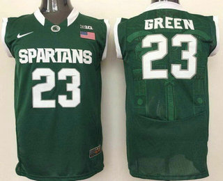 Men's Michigan State Spartans #23 Draymond Green Green College Basketball Nike Jersey