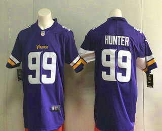 Men's Minnesota Vikings #99 Danielle Hunter Purple 2017 Vapor Untouchable Stitched NFL Nike Limited Jersey