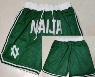 Men's Naija Green The Og Just Don Shorts