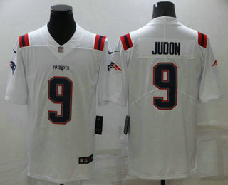 Men's New England Patriots #9 Matt Judon White Vapor Untouchable Limited Stitched NFL Jersey