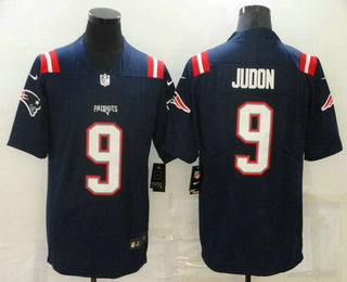 Men's New England Patriots #9 Matthew Judon Navy Blue 2021 NEW Vapor Untouchable Stitched NFL Nike Limited Jersey