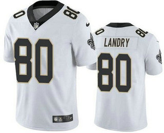 Men's New Orleans Saints #80 Jarvis Landry Limited White Vapor Jersey