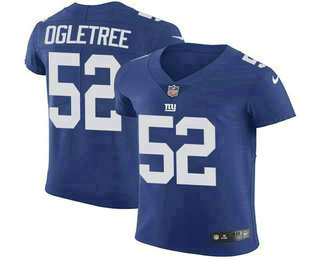 Men's New York Giants #52 Alec Ogletree Royal Blue 2018 Vapor Untouchable Stitched NFL Nike Elite Jersey
