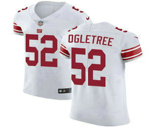 Men's New York Giants #52 Alec Ogletree White 2018 Vapor Untouchable Stitched NFL Nike Elite Jersey