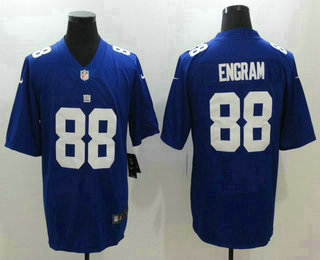 Men's New York Giants #88 Evan Engram Blue 2017 Vapor Untouchable Stitched NFL Nike Limited Jersey