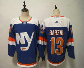 Men's New York Islanders #13 Mathew Barzal New Blue Home 2019 Hockey Adidas Stitched NHL Jersey